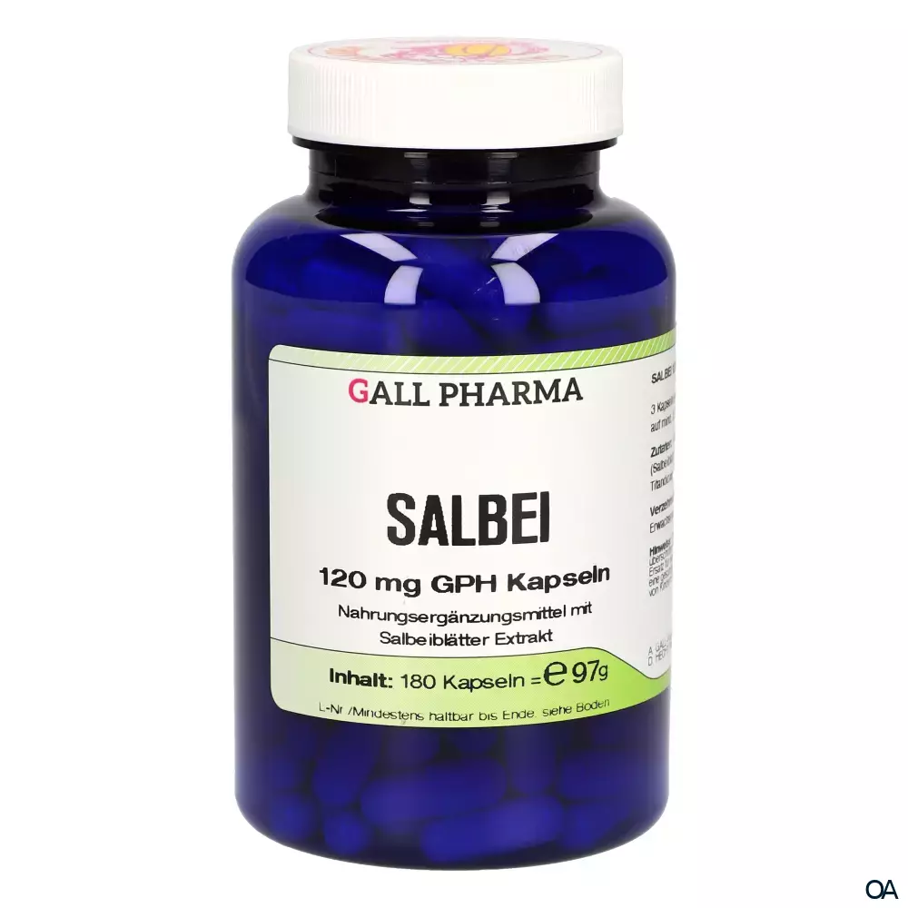 Gall Pharma Salbei 120 mg Kapseln