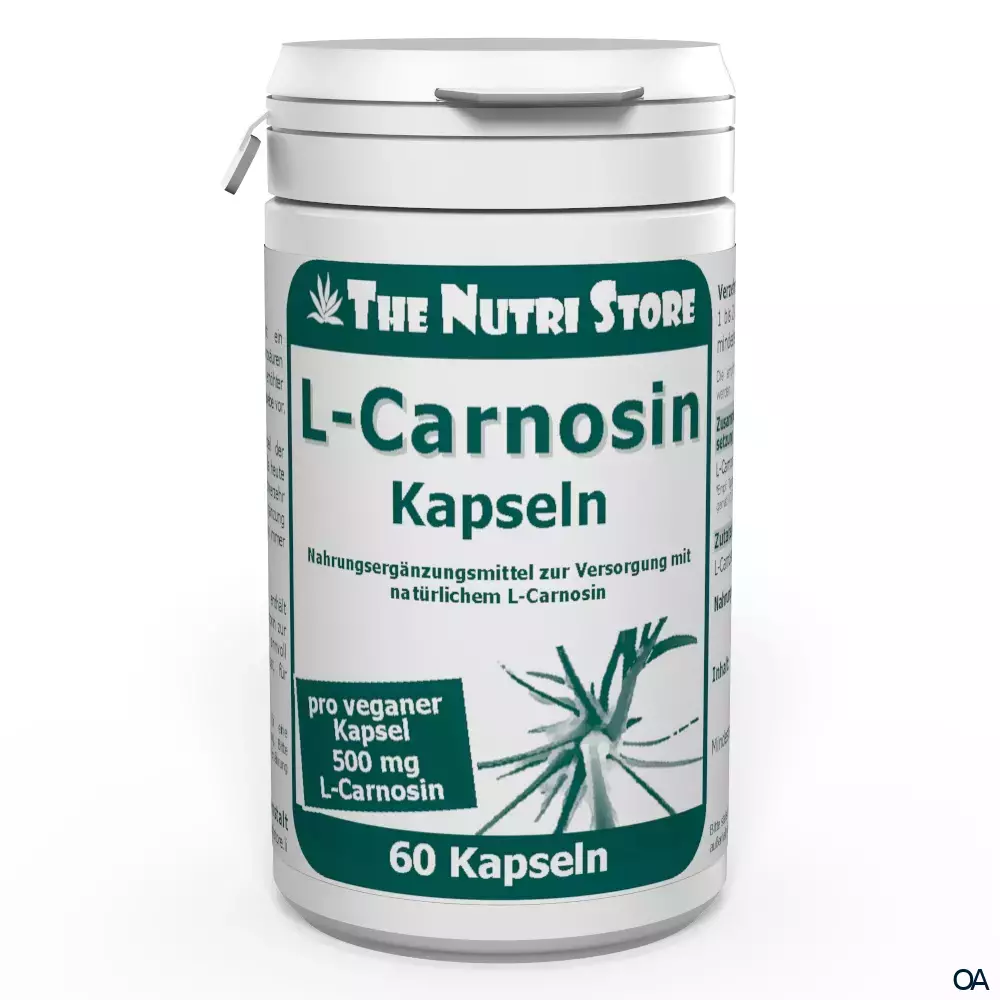 The Nutri Store L-Carnosin 500 mg Kapseln