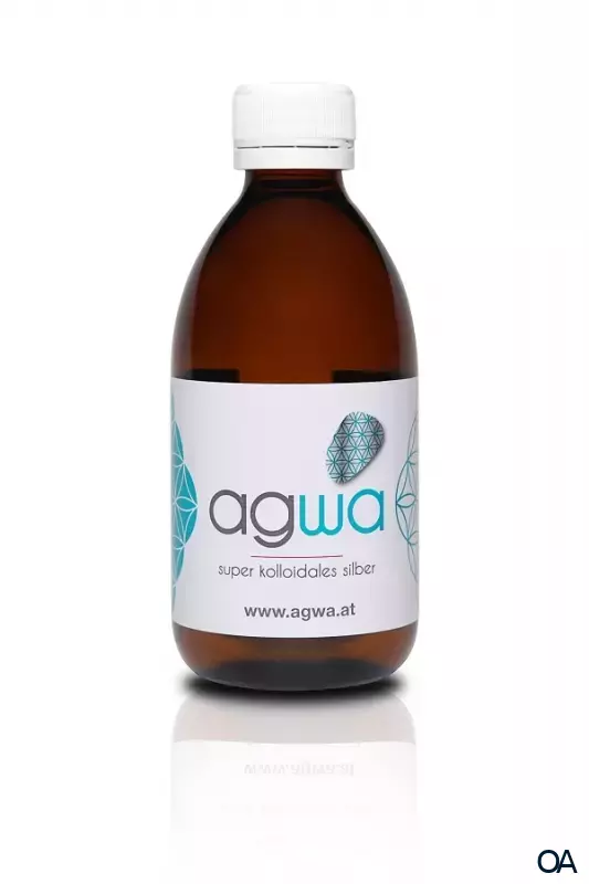 agwa Super kolloidales Silber (25 ppm) Lösung agwa Super kolloidales Silber (25 ppm) Lösung