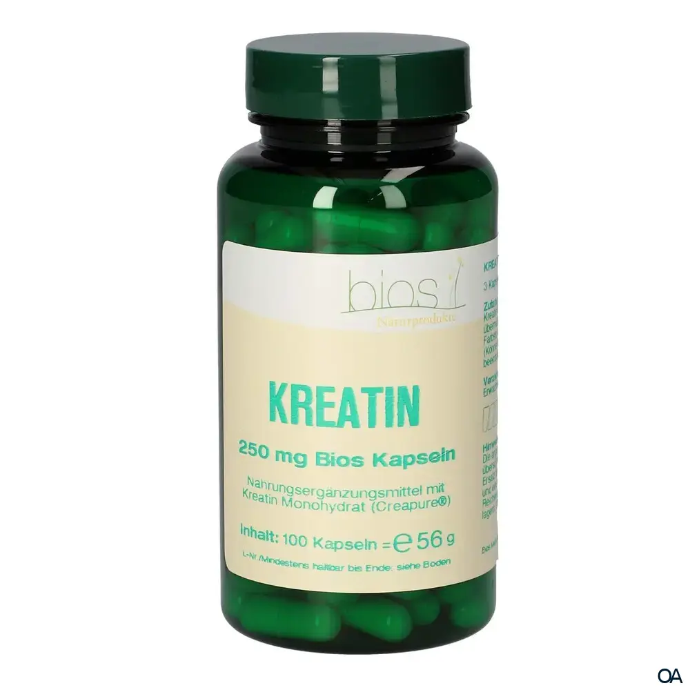 Bios Kreatin 250 mg Kapseln
