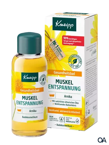 Kneipp Gesundheitsbad Muskel Entspannung Arnika