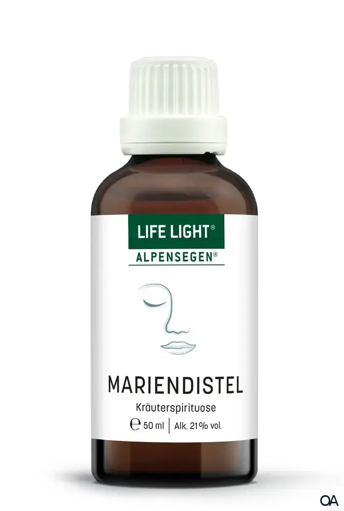 Alpensegen Mariendistel Kräuterspirituose