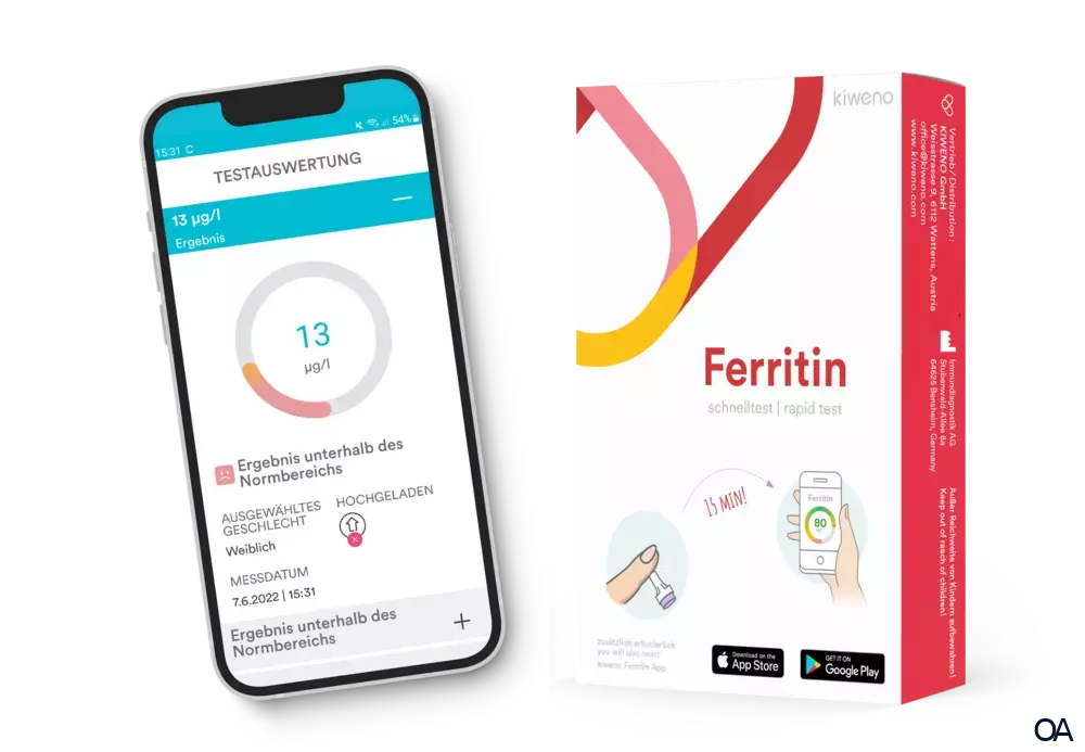 kiweno Ferritin Schnelltest