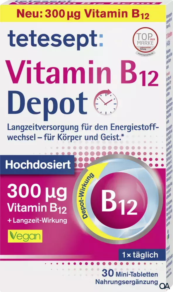 tetesept Vitamin B12 Depot Filmtabletten