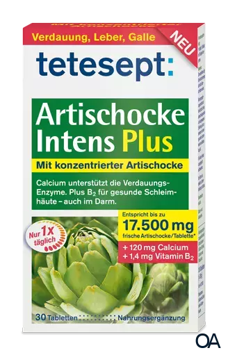 tetesept Artischocke Intens Plus Tabletten