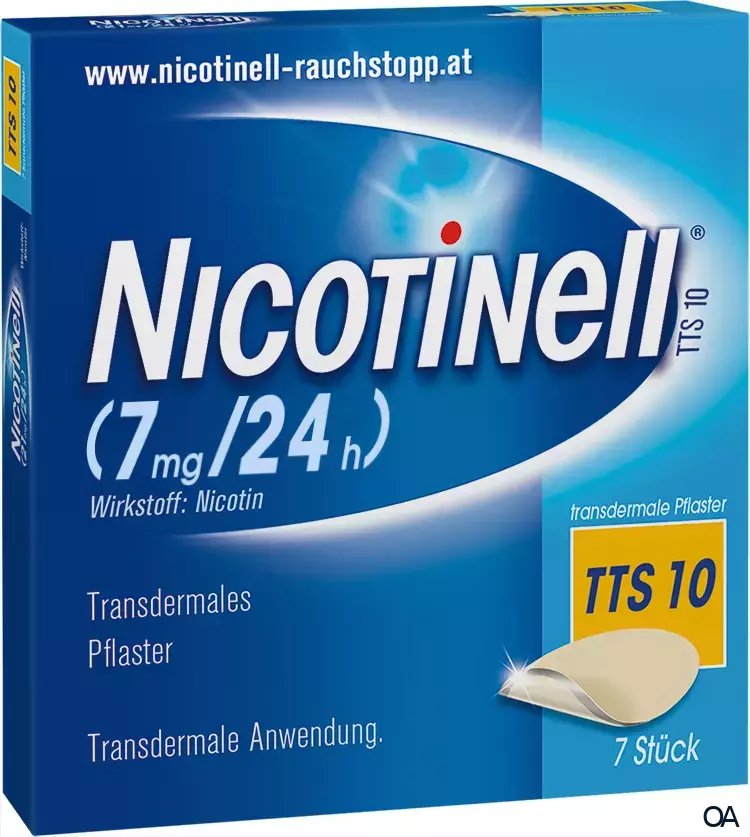 Nicotinell® TTS 10 (7 mg/24 h) transdermale Pflaster 