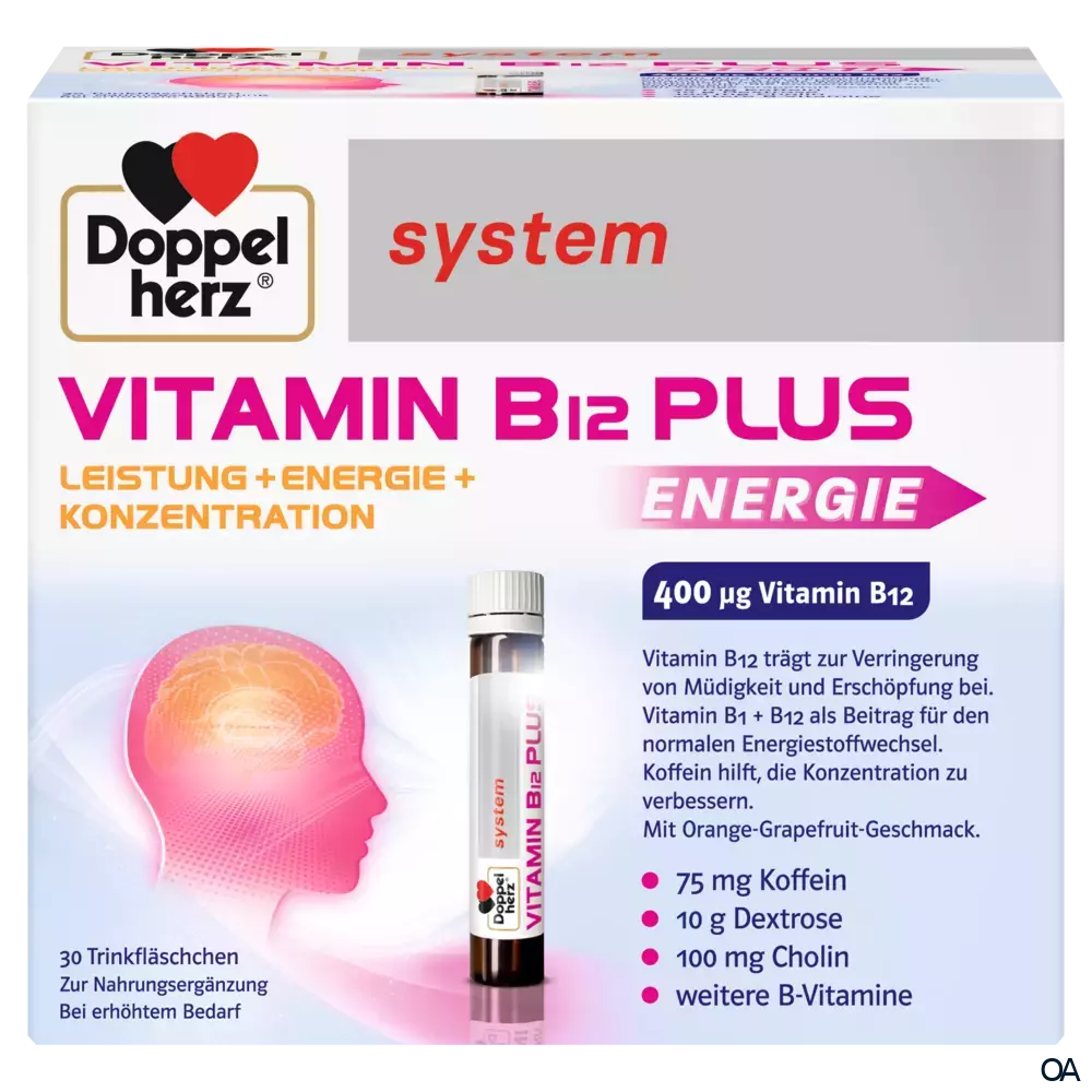 Doppelherz system VITAMIN B12 PLUS Trinkfläschchen