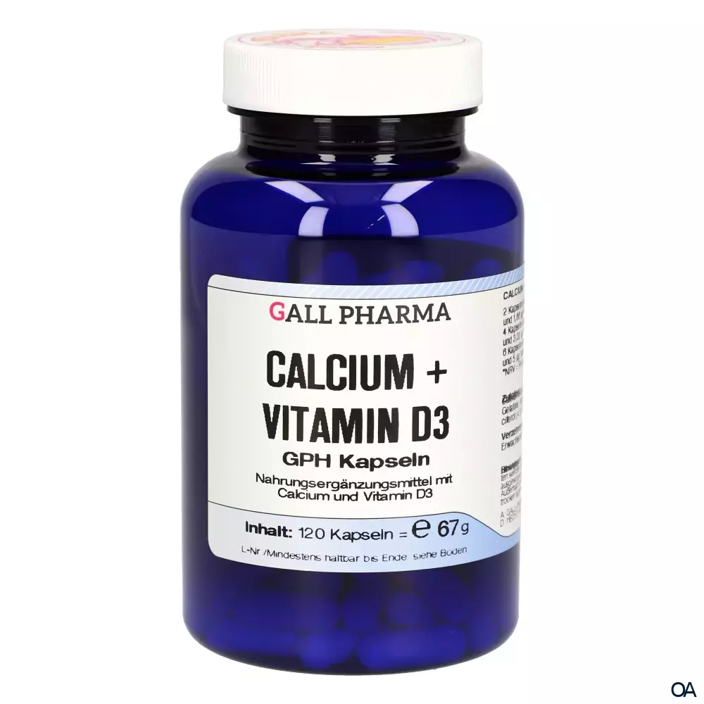 Gall Pharma Calcium + Vitamin D3 Kapseln