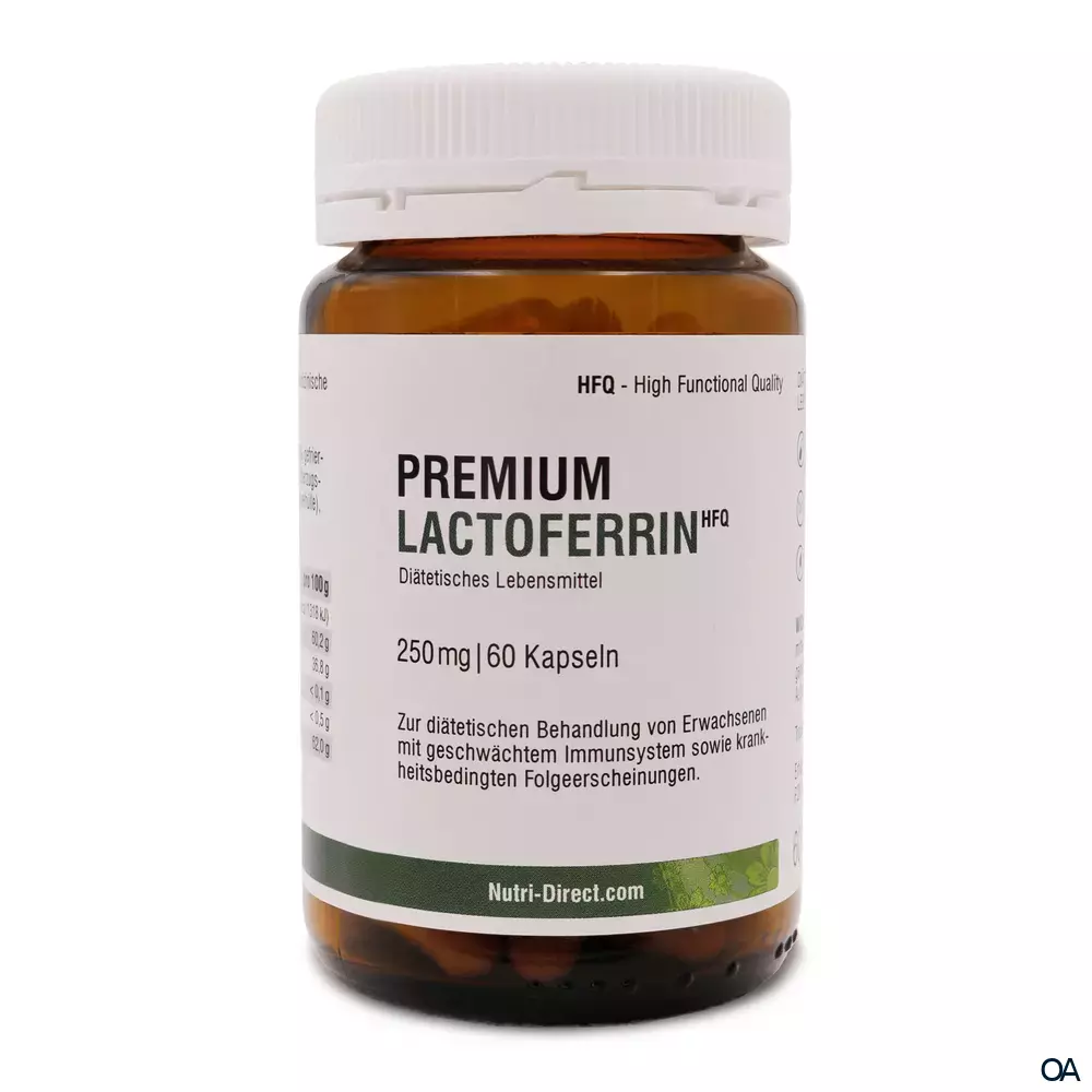 Natura Trading Lactoferrin 250 mg Kapseln