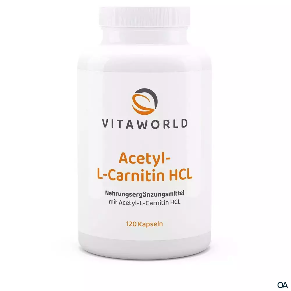 Vitaworld Acetyl-L-Carnitin HCL Kapseln