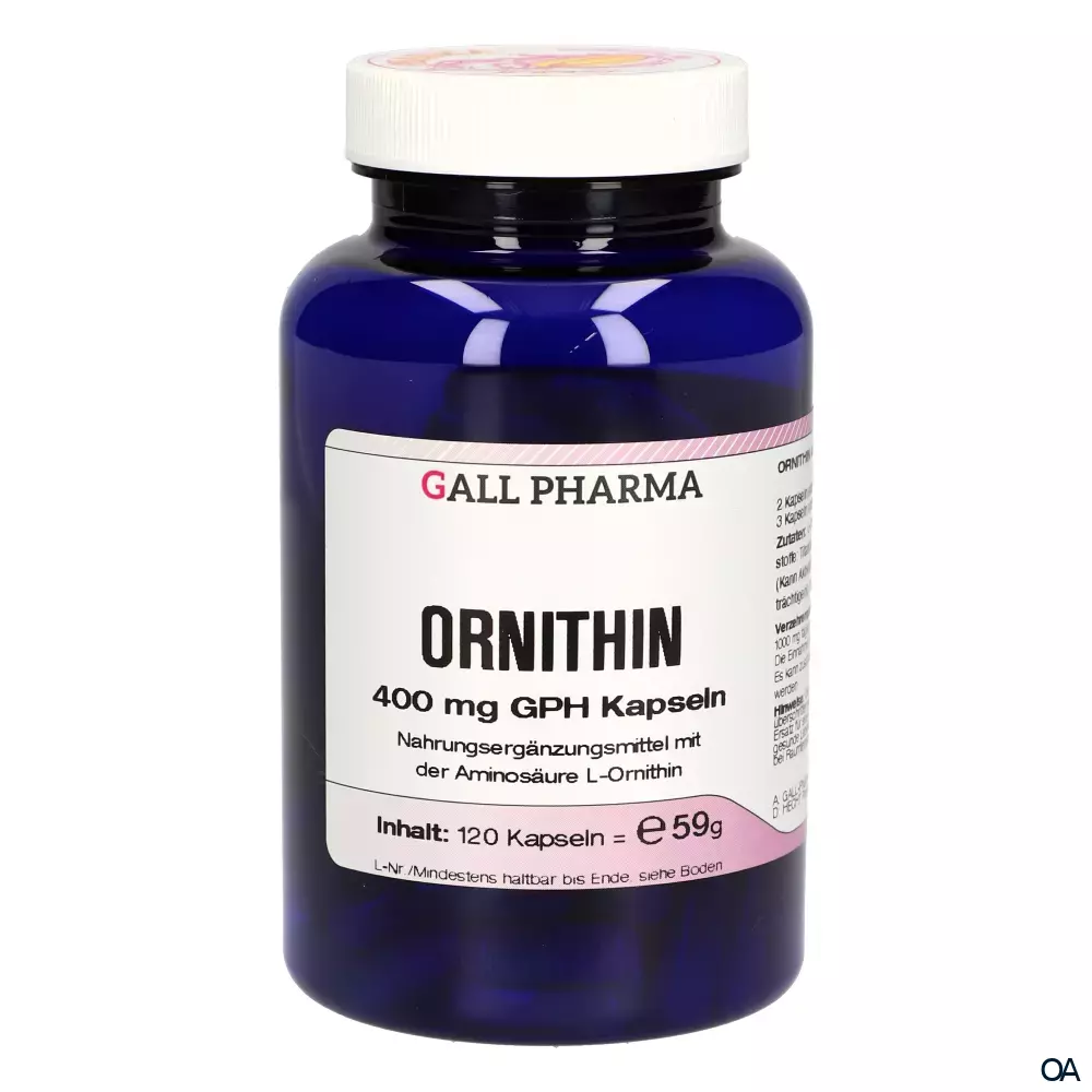 Gall Pharma Ornithin 400 mg Kapseln