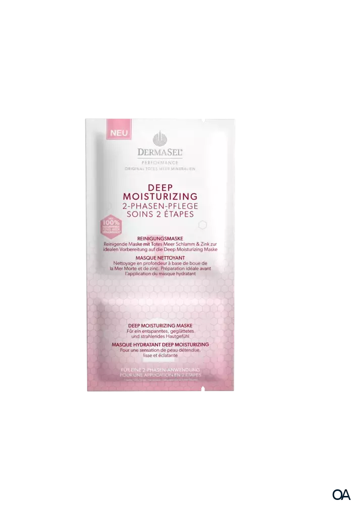 Dermasel Deep Moisturizing 2-Phasen-Pflege Maske