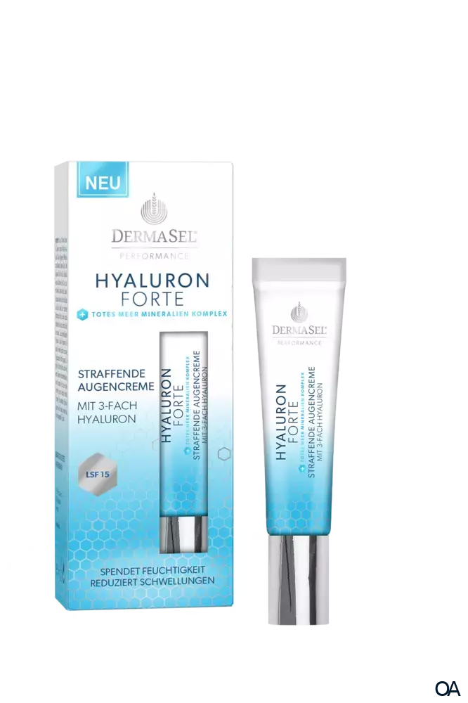 Dermasel Hyaluron Forte straffende Augencreme