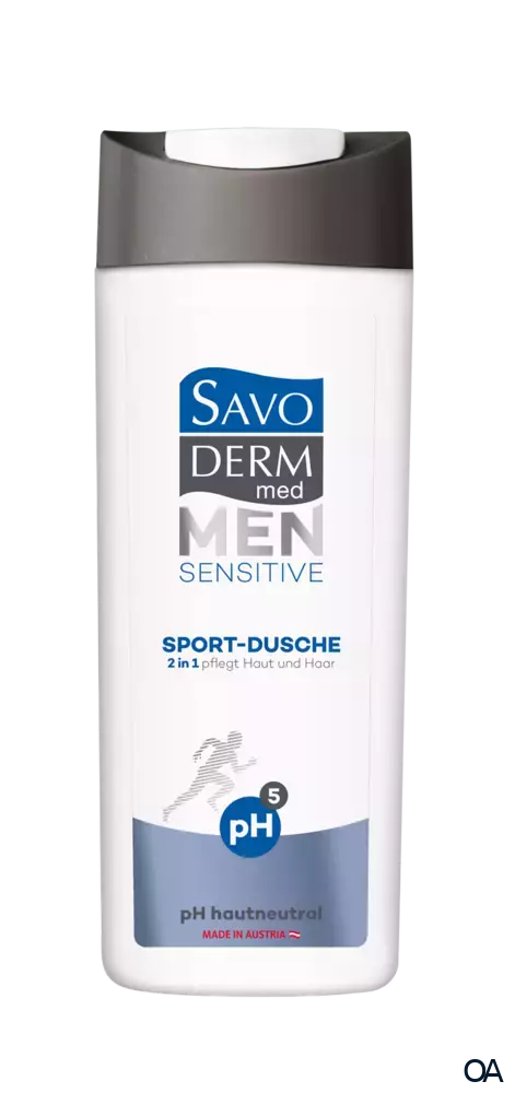 Savoderm med MEN Sensitive Sport-Dusche