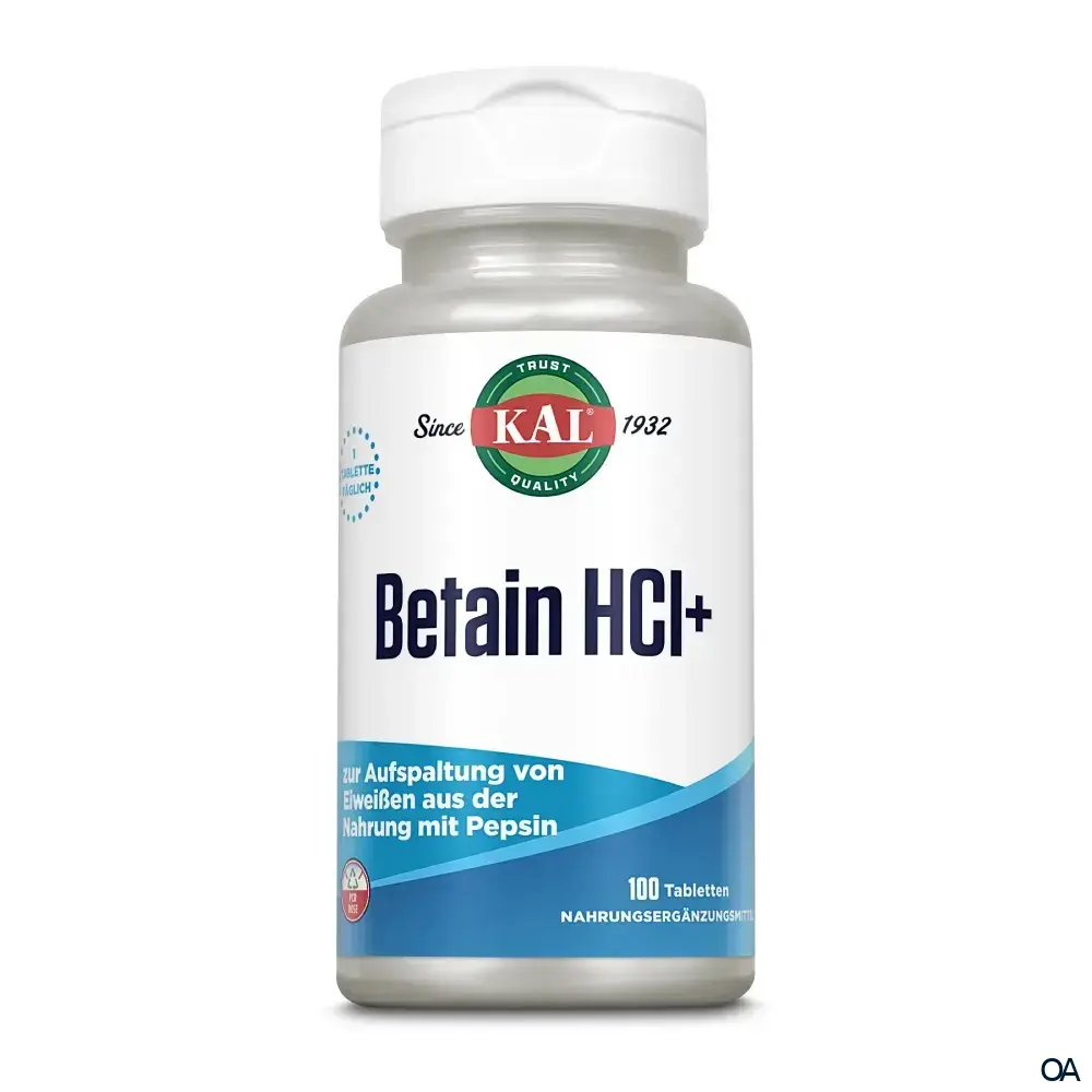 KAL Betain HCL+ 250 mg Tabletten
