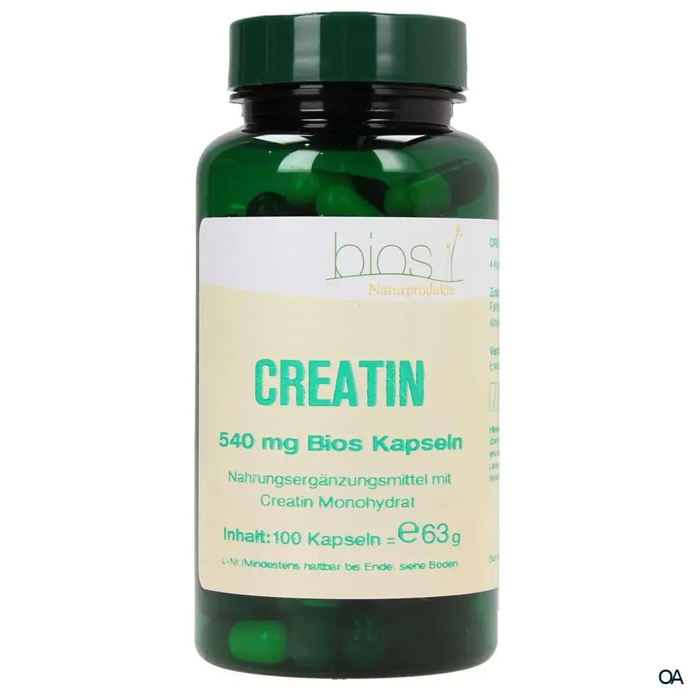 Bios Creatin 540 mg Kapseln Bios Creatin 540 mg Kapseln