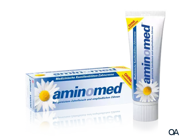 aminomed® Medizinische Kamillenblüten-Zahncreme