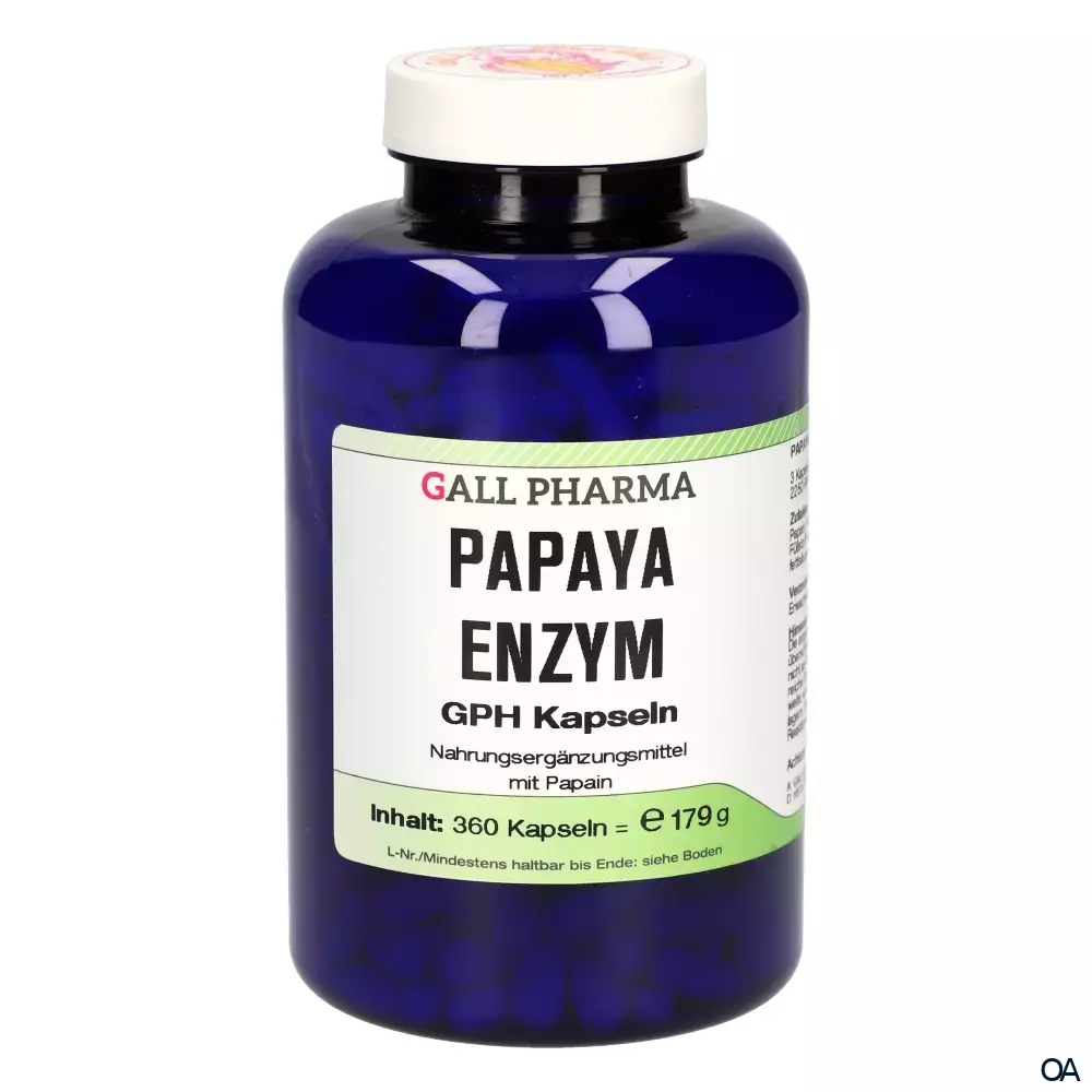 Gall Pharma Papaya Enzym Kapseln