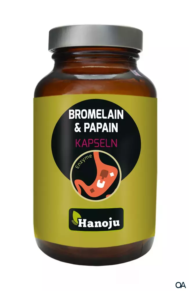 Hanoju Bromelain + Papain 370 mg