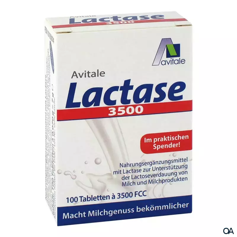 Avitale Lactase 3500 FCC Tabletten