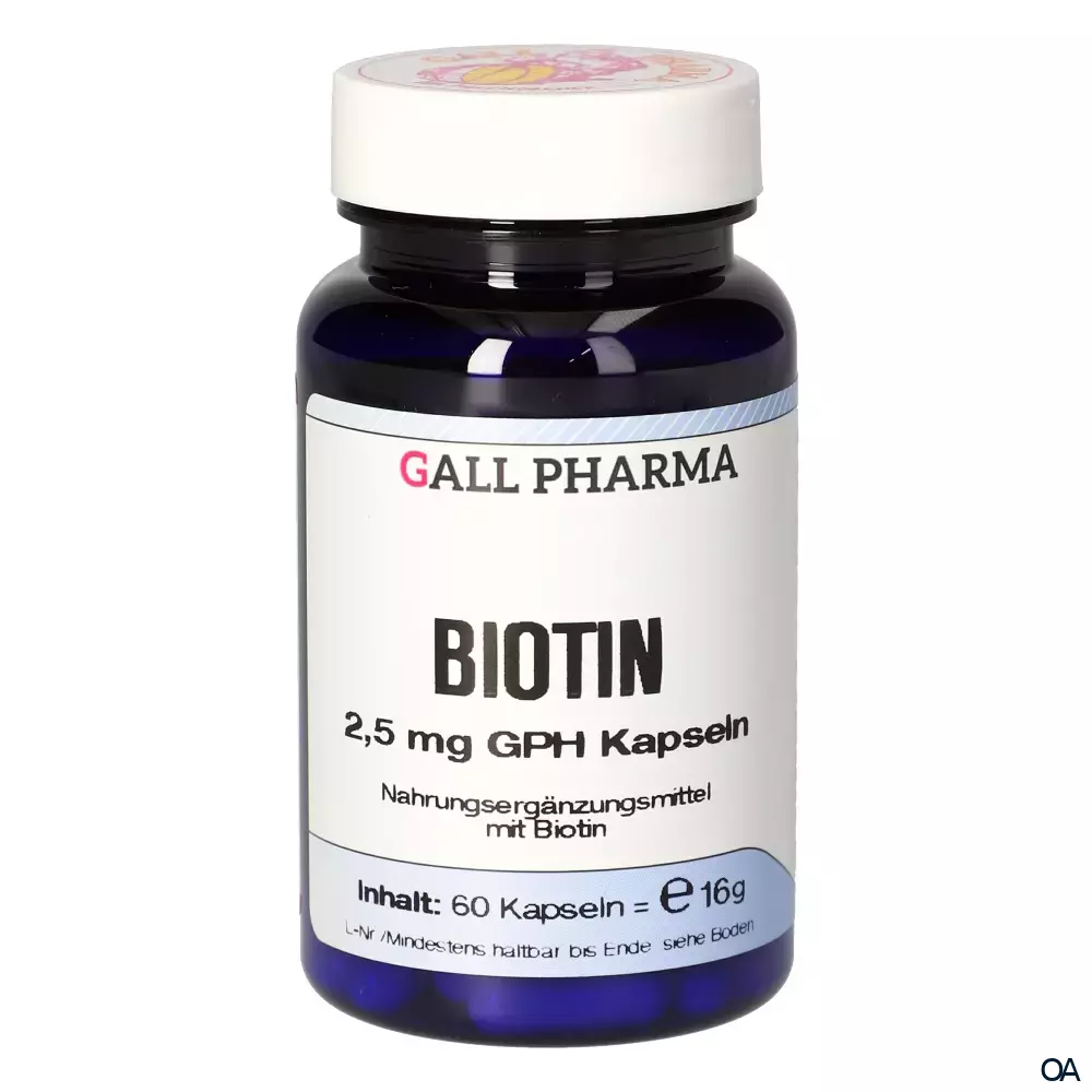 Gall Pharma Biotin 2,5 mg Kapseln