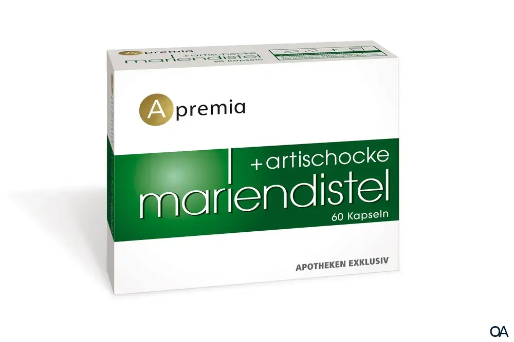 Apremia Mariendistel + Artischocke Kapseln