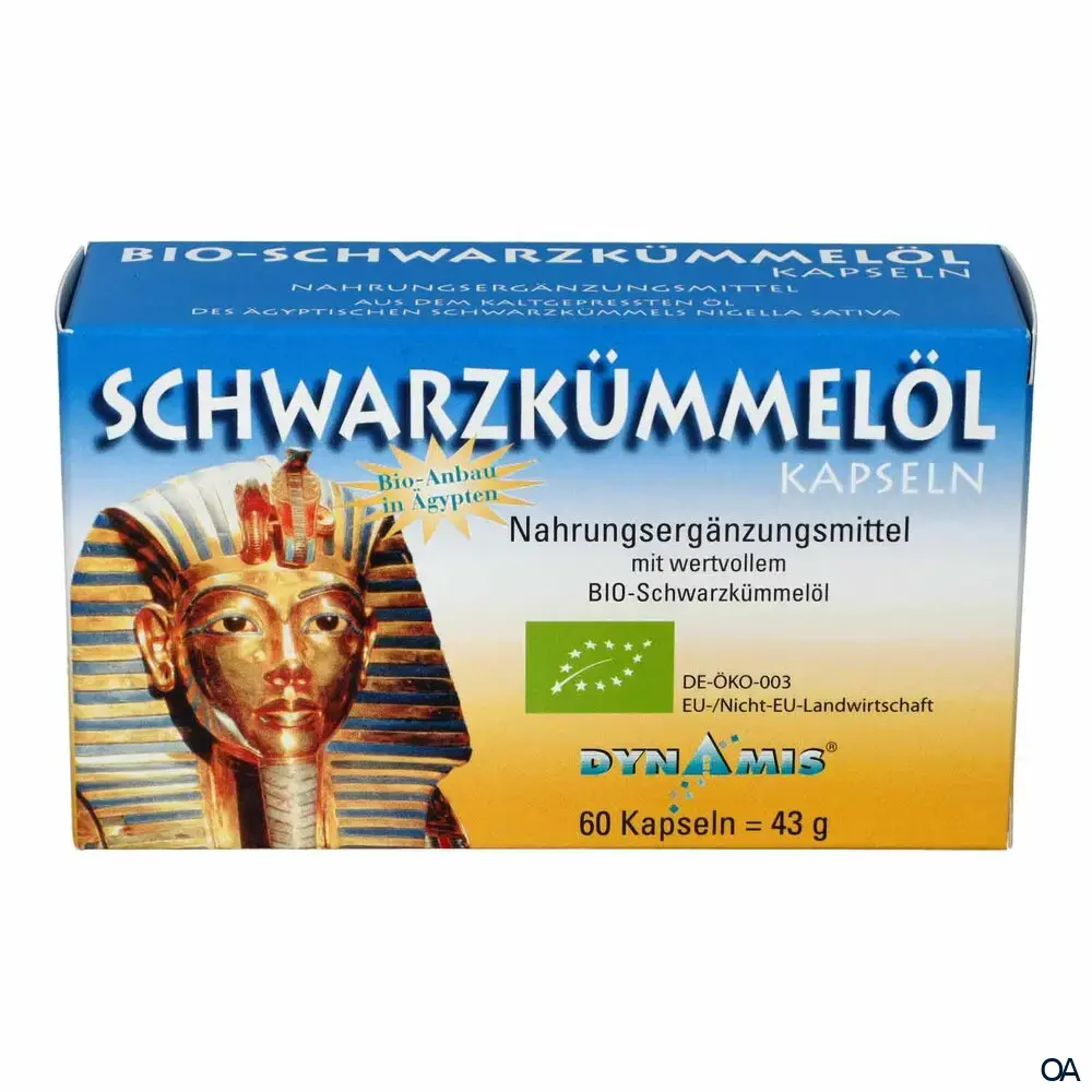 Dynamis BIO Schwarzkümmelöl Ägyptisch + E Kapseln
