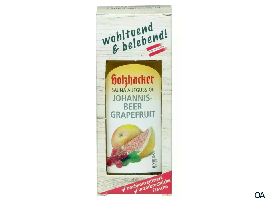 Holzhacker Sauna Aufguss-Öl Johannisbeer Grapefruit Holzhacker Sauna Aufguss-Öl Johannisbeer Grapefruit