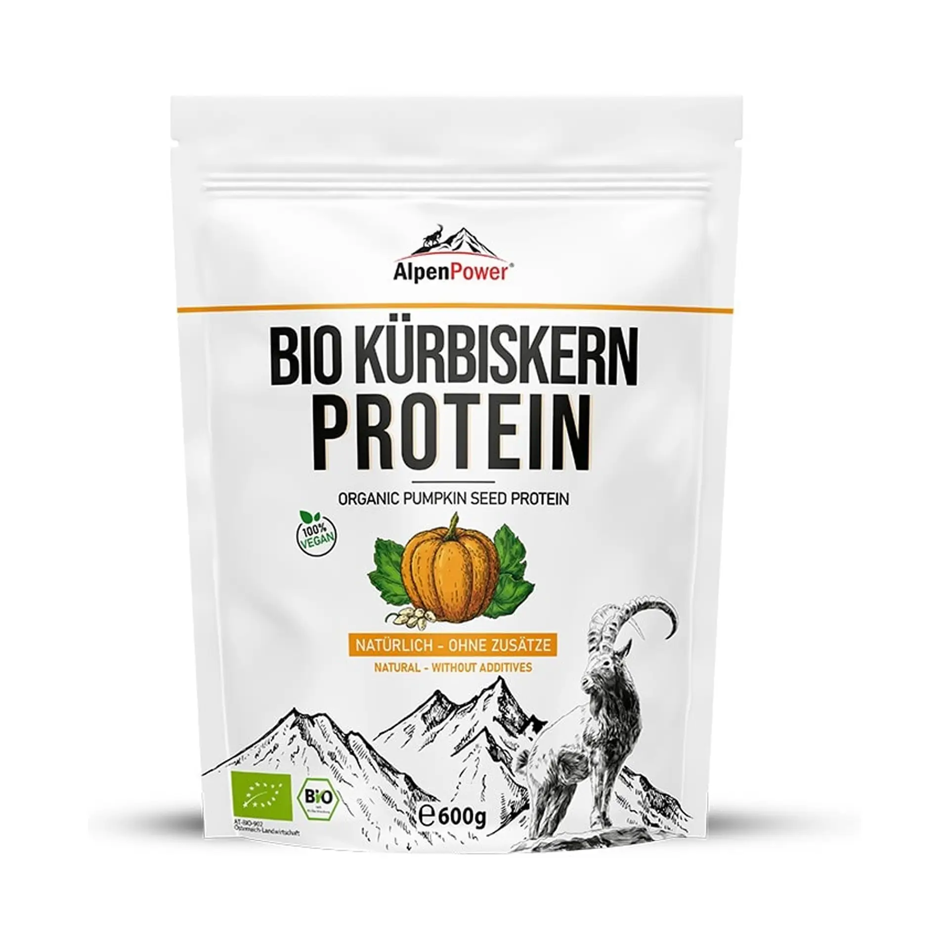 AlpenPower® Bio Kürbiskernprotein