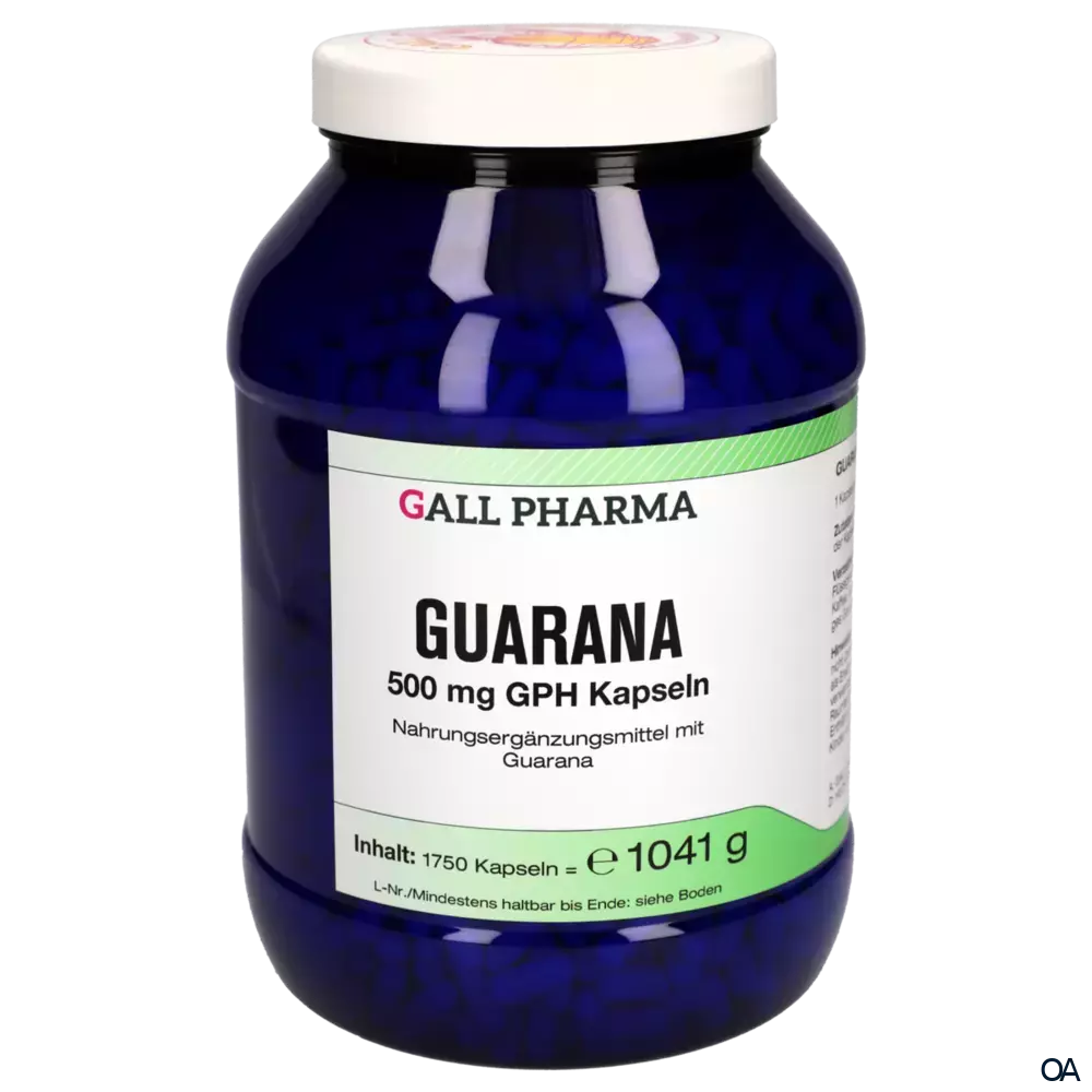 Gall Pharma Guarana 500 mg Kapseln