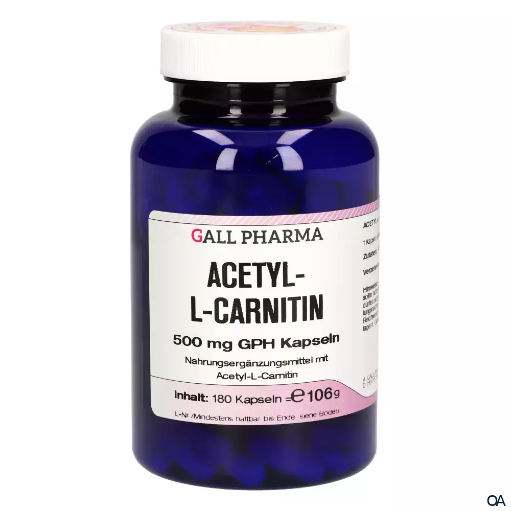 Gall Pharma Acetyl-L-Carnitin 500 mg Kapseln