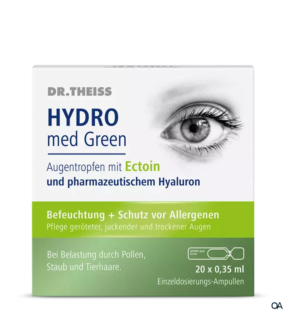 Dr. Theiss HYDRO med Green Augentropfen Monodose