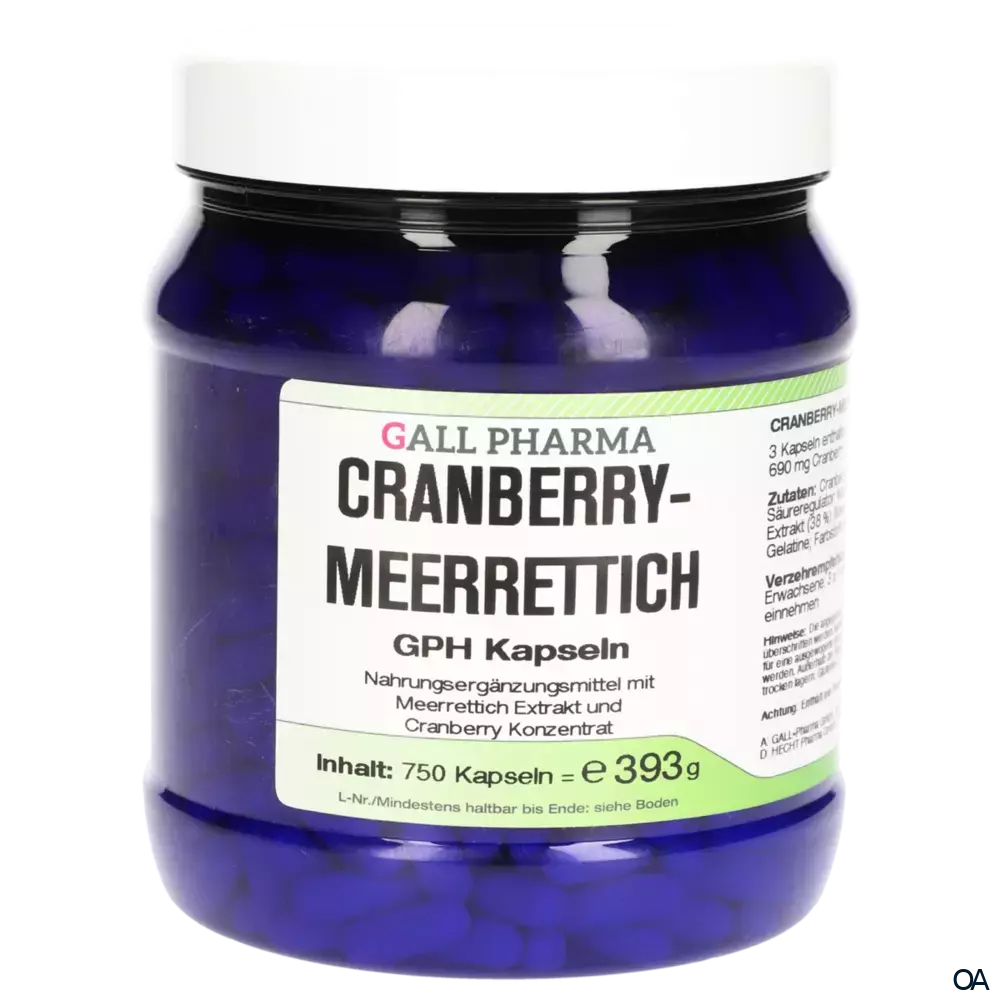 Gall Pharma Cranberry-Meerrettich Kapseln