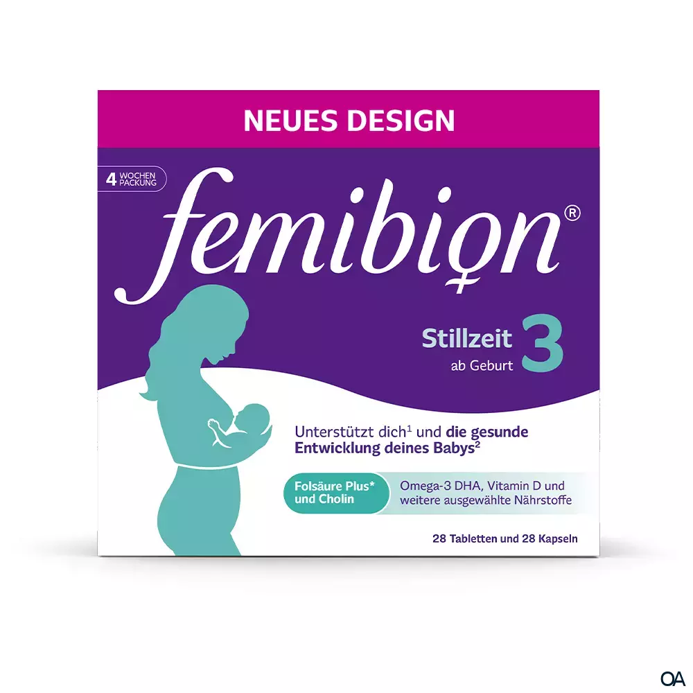 Femibion® 3 Stillzeit Tabletten + Kapseln