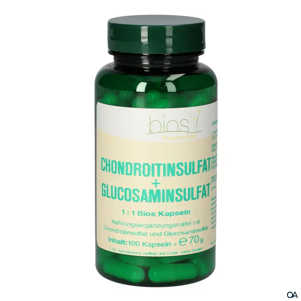 Bios Chondroitin + Glucosaminsulfat Kapseln