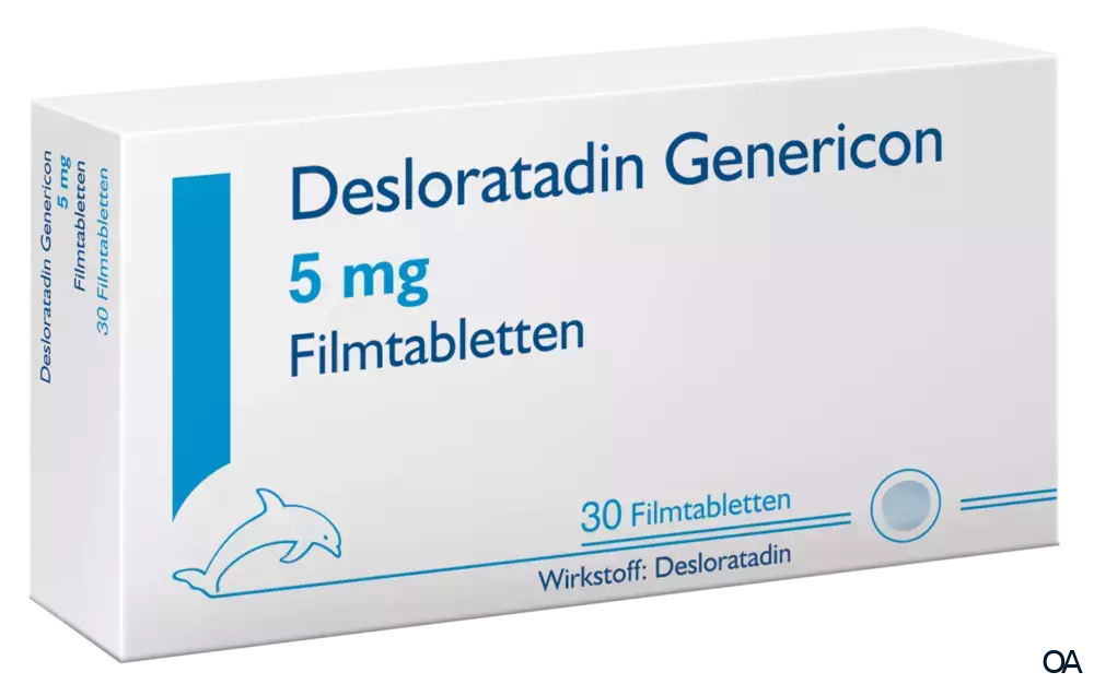 Desloratadin Genericon Filmtabletten 5 mg